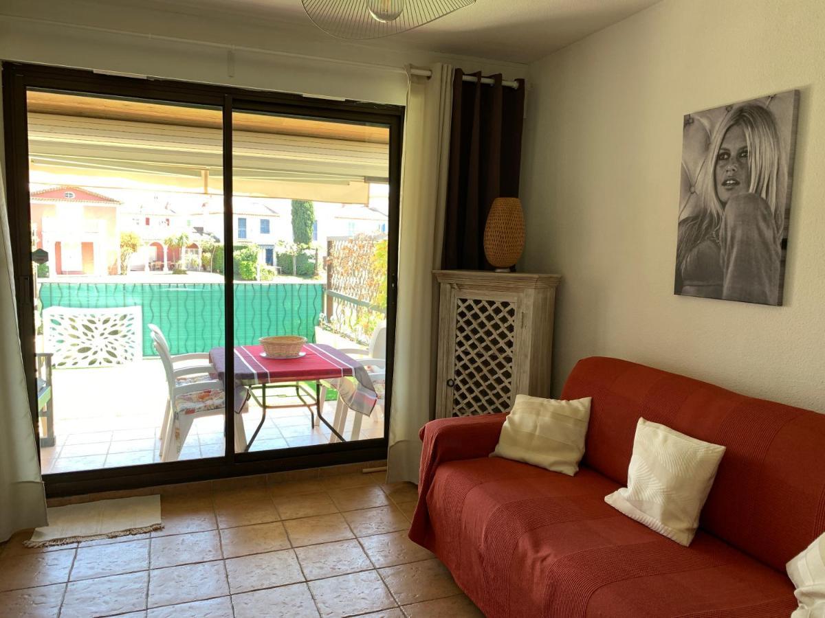 Appartement Rue De L'Amarrage A Port Grimaud Avec Terrasse Vue Canaux Et Garage Exteriör bild